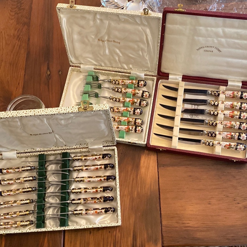Royal Crown Derby Old Imari Flatware